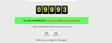 9993 Freebitco.in spin