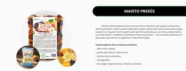Selection of dried fruit compote mix, tortilla chips, and assorted nuts for food wholesale.