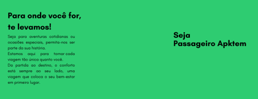 Para onde você for te levamos