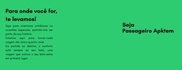 Para onde você for te levamos