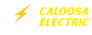 Caloosa Electric logo with yellow lightning bolt