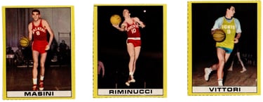 Baggioli Figurina Basket Cards Italy