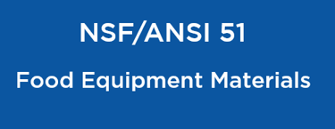 ΠΙΣΤΟΠΟΙΗΣΗ NSF/ANSI 51 FOOD EQUIPMENT MATERIALS