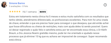 depoimento para dr klifer