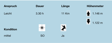Daten, Skitour, Grübelspitze, Dauer, Länge, Kondition