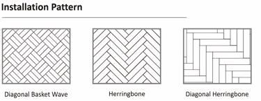 herringbone flooring installation pattern