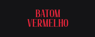batom vermelho @nemachadodesign identidade visual marca branding maquiagem cartão de visita social m
