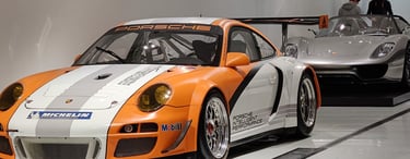 Porsche in the Porsche Musuem