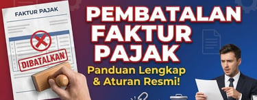 Pembatalan Faktur Pajak Faktur Pajak Pertambahan Nilai (PPN)