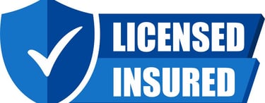 licensed and insured logo