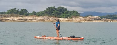 ruta en SUP por la Ruta Xacobea Marítimo-Fluvial desde O Grove hasta Padrón
