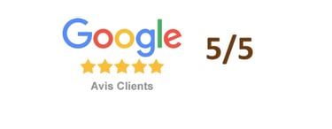 Avis Clients Google excellent
