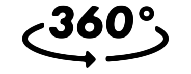 Un logo pour présenter des visites virtuelles 360°