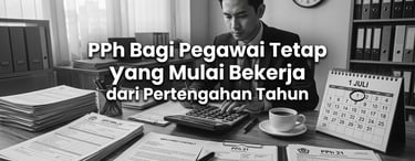 PPh Bagi Pegawai Tetap yang Mulai Bekerja dari Pertengahan Tahun