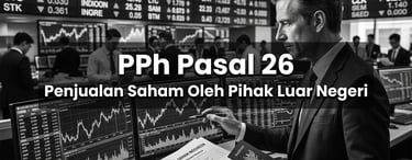 PPh Pasal 26 Penjualan Saham Oleh Pihak Luar Negeri