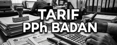 Tarif PPh Badan