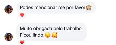 depoimento 5 estrela de cliente maquiada por dayze beauty