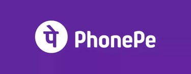 a phone phone with the word phonepe