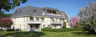 Bâtiment B Résidence Canopée Belbeuf logements neufs avec espaces extérieurs privatifs