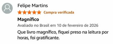 Avaliações - Livro Mate Seus Sonhos - Depoimentos