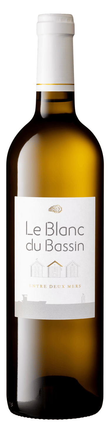 Bouteille du vin blanc Le Blanc du Bassin
