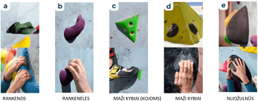 climbing holds