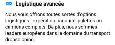 Vente en gros B2B