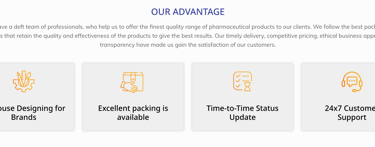 Advantages of working with Captab Biotec.