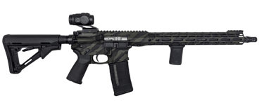 comstock armory tiger stripe firearm