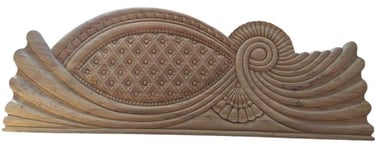 Antique Look Teak Wood Bed – Indian Heritage Design