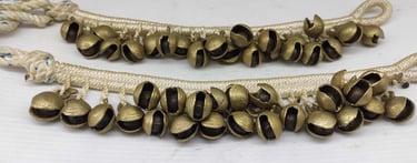 "Traditional tribal foot jewelry–handcrafted anklet for cultural dance-Prepared for export"