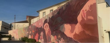 mural of the Square Car Park Eduardo Coelho by Allan Halley and Jotapé