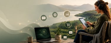 Recursos digitales con e-books, documentos PDF, plantillas y música IA para aprender y mejorar la productividad.