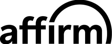 Minimalist texture. Affirm logo