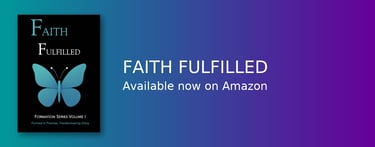 Faith Fulfilled – Formation Series Volume I devotional book banner