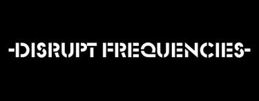 Disrupt Frequencies  logo premier audio production and music production house in kolkata 