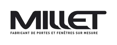 a logo for millet, a company that sells for sale