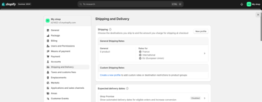 Shipping management on Shopify is crucial for handling orders and ensuring timely delivery to custom