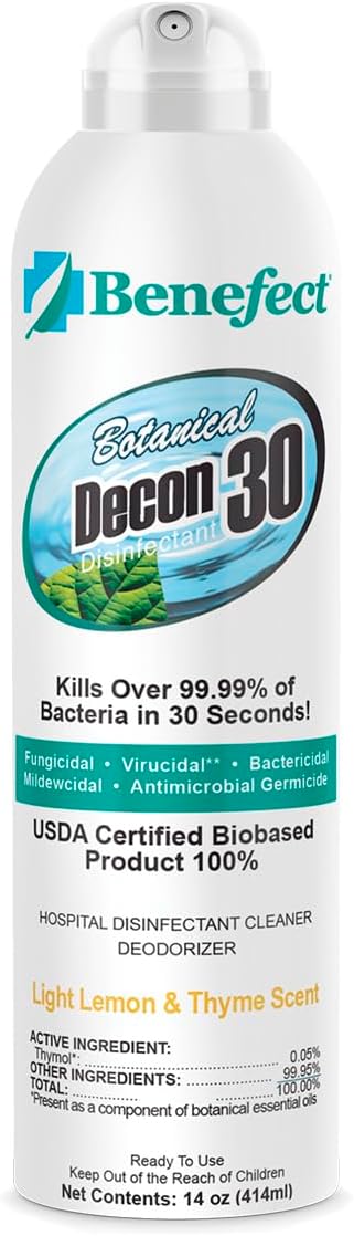 Benefect Botanical Decon 30 Disinfectant Cleaner