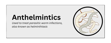 Anthelmintics pharmaceutical product type