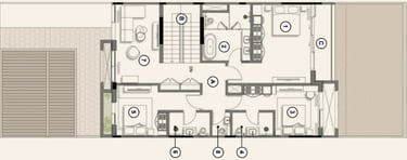 Spacious family villas in Nawayef Village Abu Dhabi