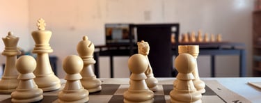 Instalaciones de una escuela de ajedrez en oaxaca