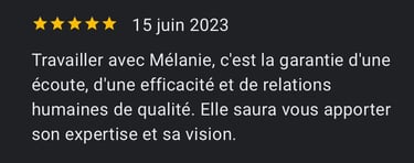 Avis 5 étoiles sur flowy.rh