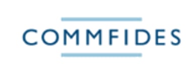 a logo for the commfides Norge AS