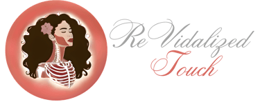 ReVidalized Touch Mobile Massage Therapy Logo Western Mass