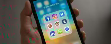 Looking social media apps in mobile