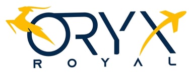 Royal Oryx Oman Logo Long Text
