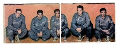 1951 Goles Y Dobles Kaval Rare Olympic Basketball Cards