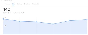 Mauritius small business results — client calls from website
