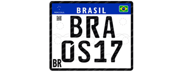 Placa Motos, Motocicletas, Triciclos, Motonetas, Quadriciclos e Ciclomotores